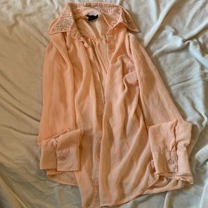 Rue21 sheer shirt